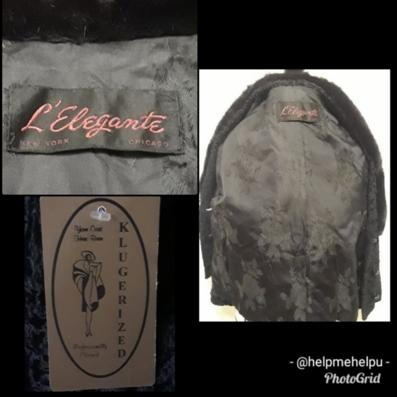 Broadtail Jacket w/Large Black Mink Collar - Picture 9 of 9